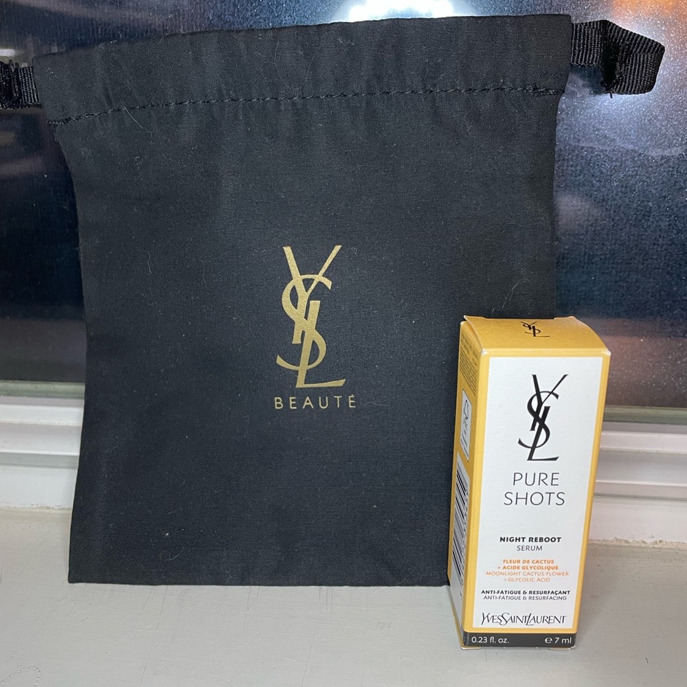 YSL - Beaute Pouch and Pure Shots Bundle